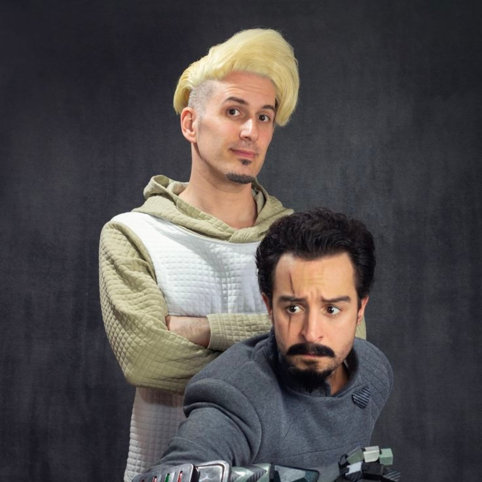 Knights duo - Nimona cosplay photoshoot cover