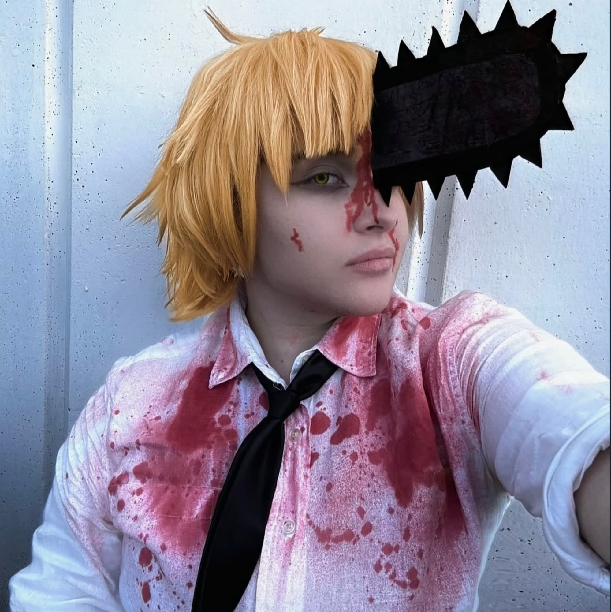 Denji  - Chainsaw Man cosplay photoshoot cover