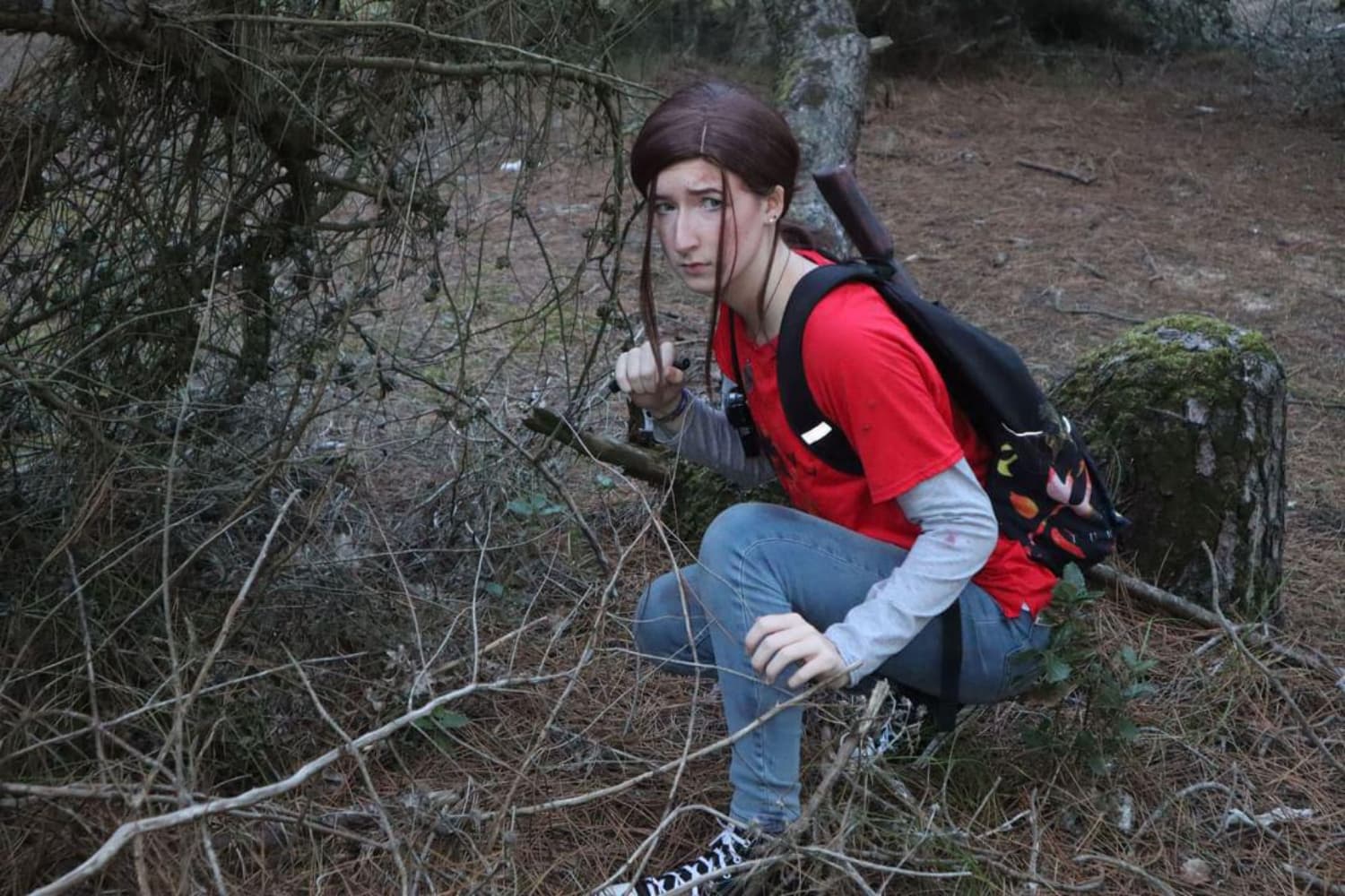 Ellie TLOU forest - Photo 7