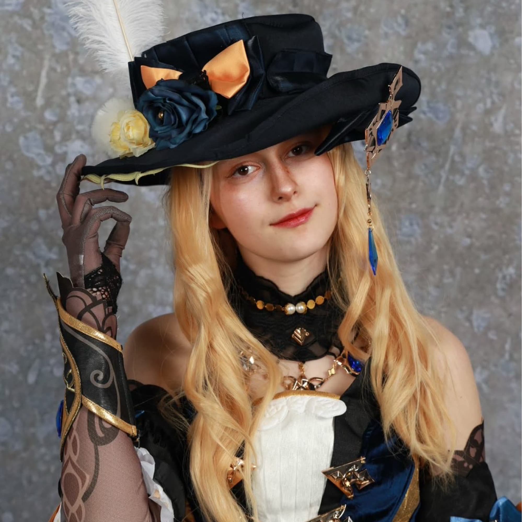 Navia  - Genshin Impact cosplay photoshoot cover