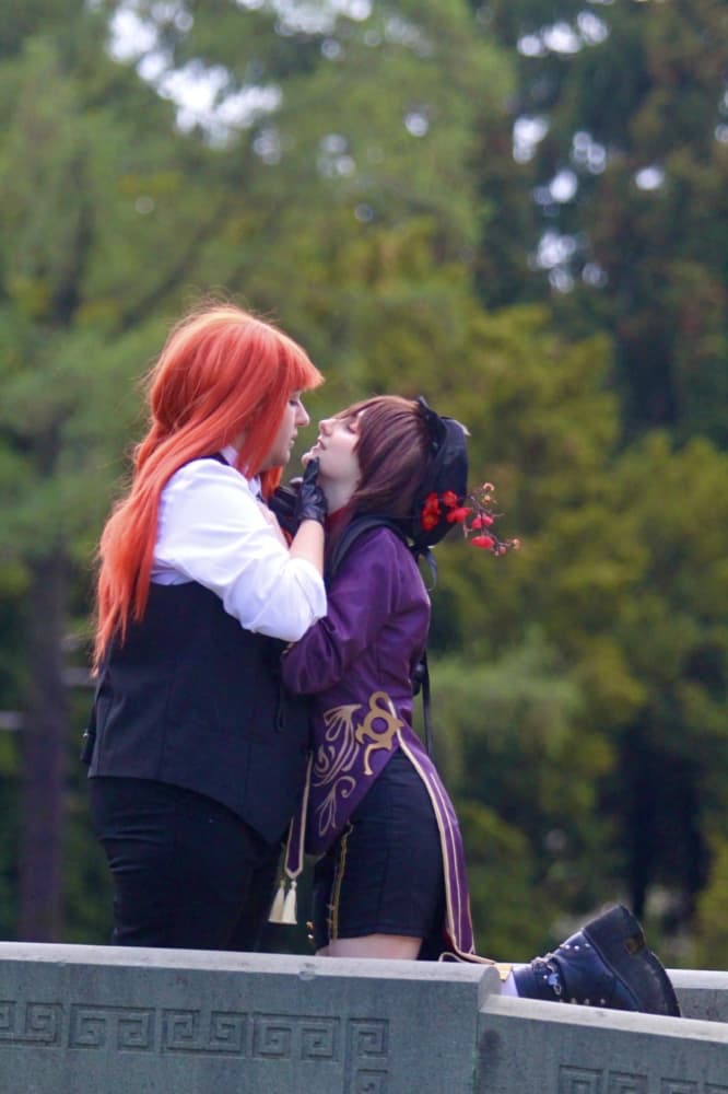 Hu Tao x Makima - Photo 16