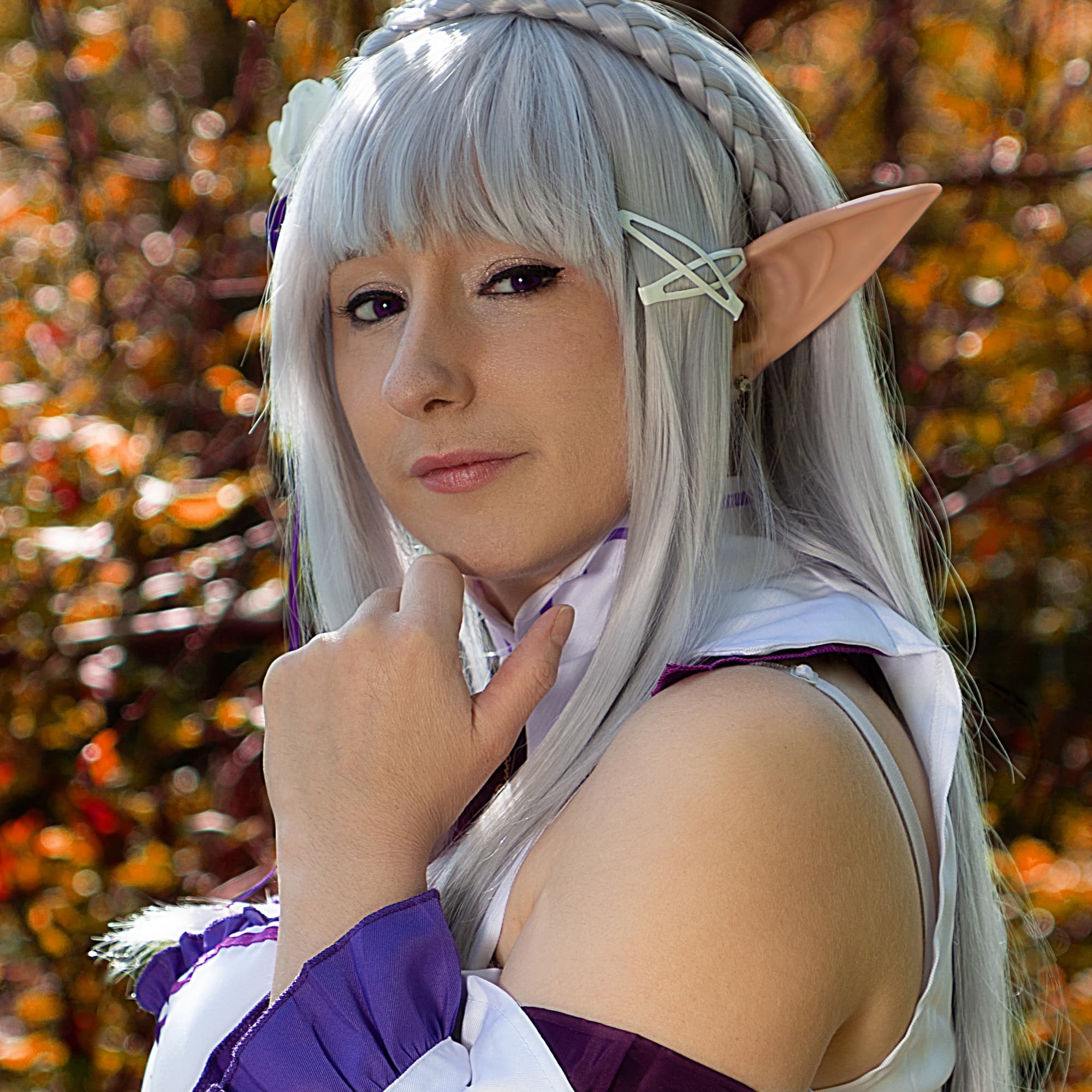 2022 04, Emilia  - Re:Zero cosplay photoshoot cover