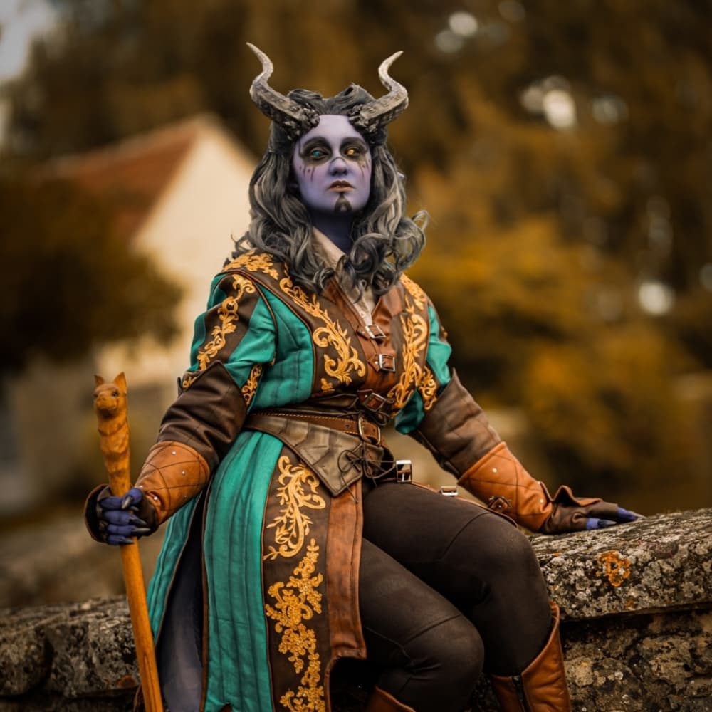 Tav - Baldur's Gate 3 cosplay photoshoot cover
