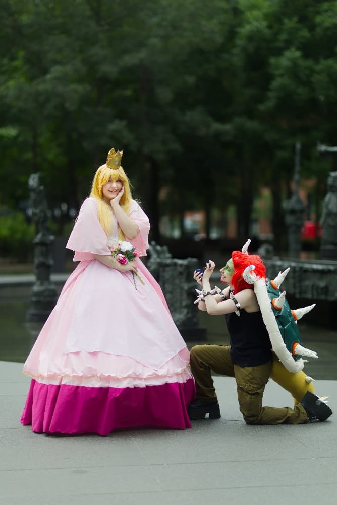 Bowser et Peach - Photo 1