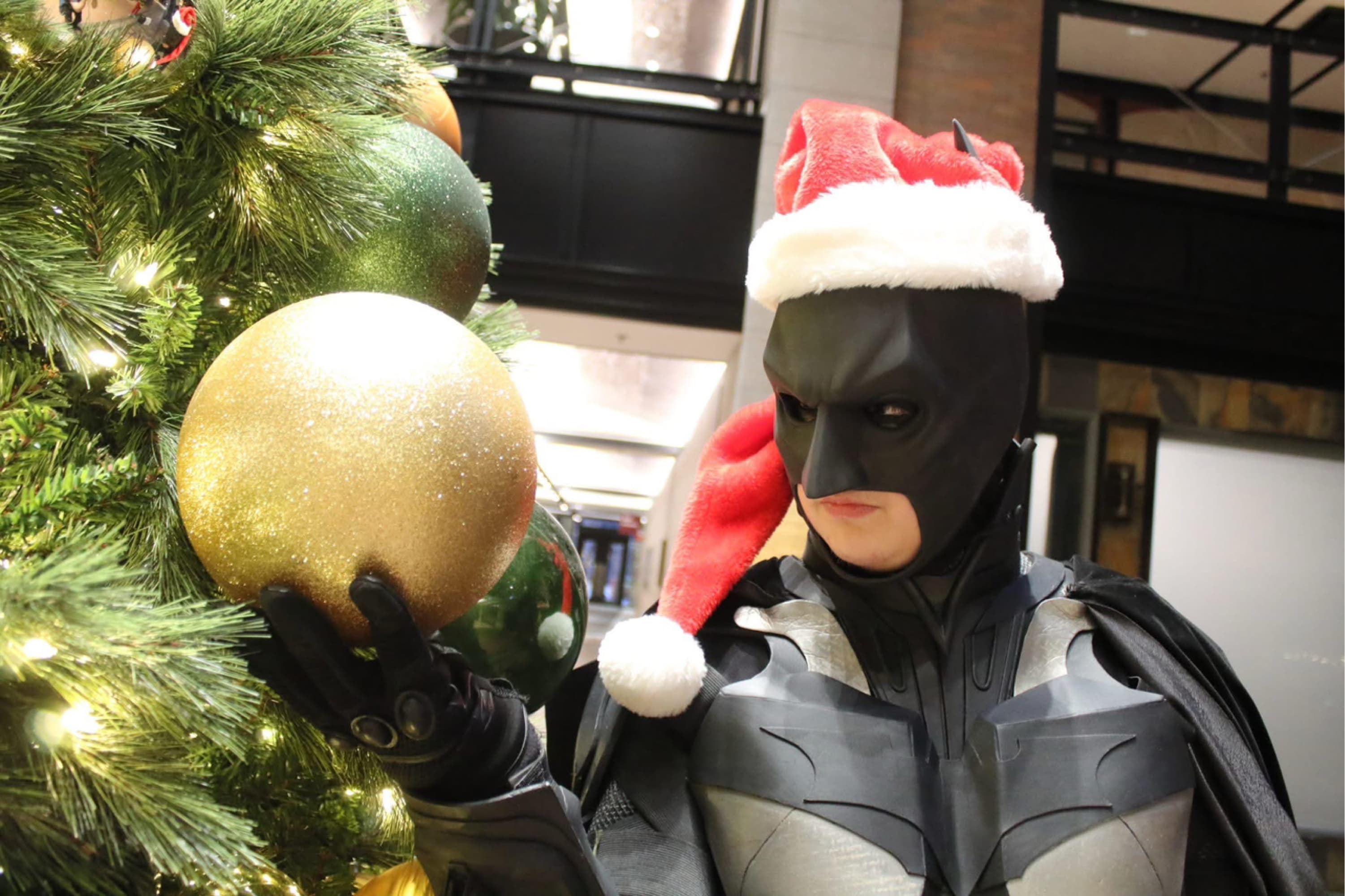 The Bat Santa