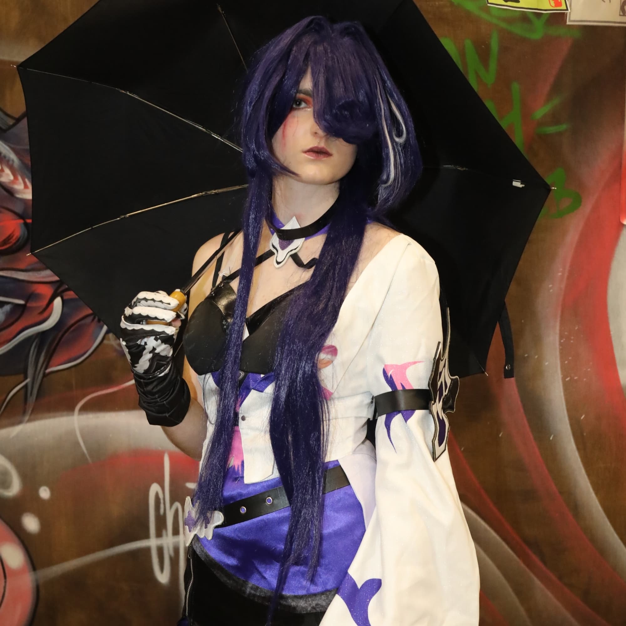 Acheron - Honkai: Star Rail cosplay photoshoot cover