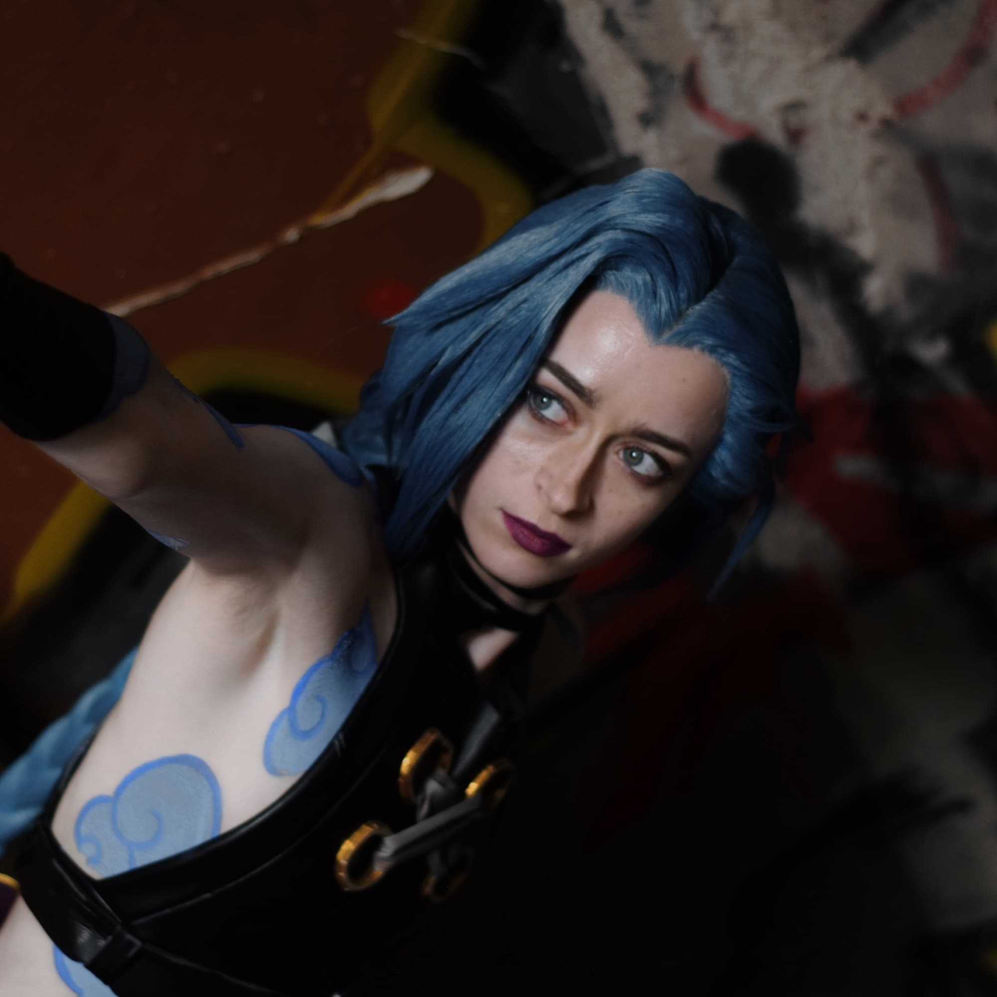 Jinx - Arcane cosplay photoshoot cover