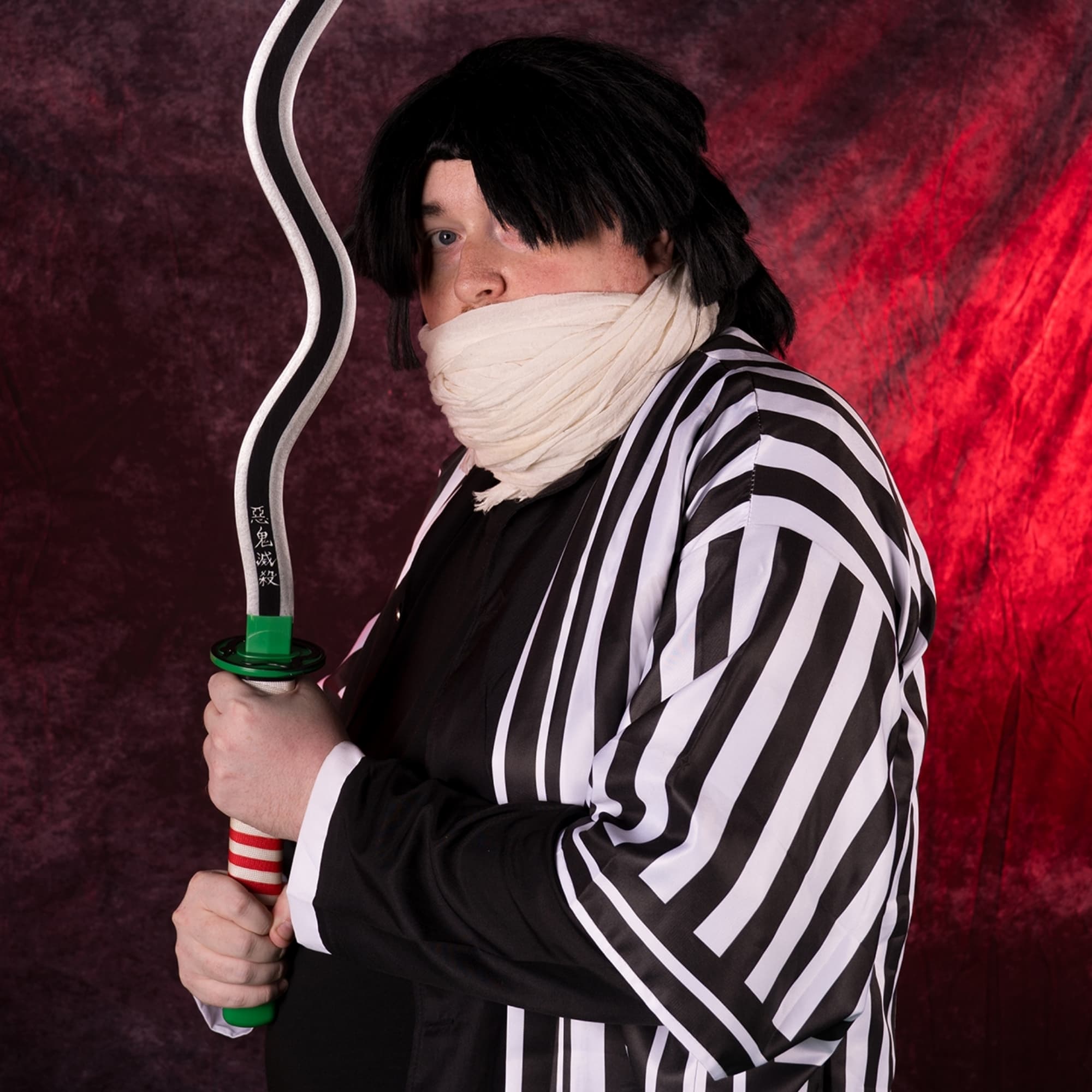 Shooting Obanai - Demon Slayer cosplay photoshoot cover