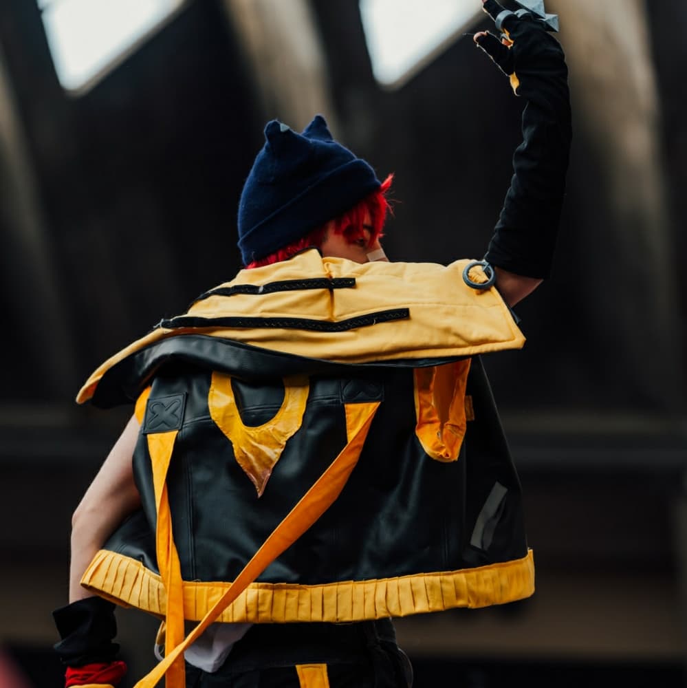 Sett HEARTSTEEL V1 - Arcane cosplay photoshoot cover