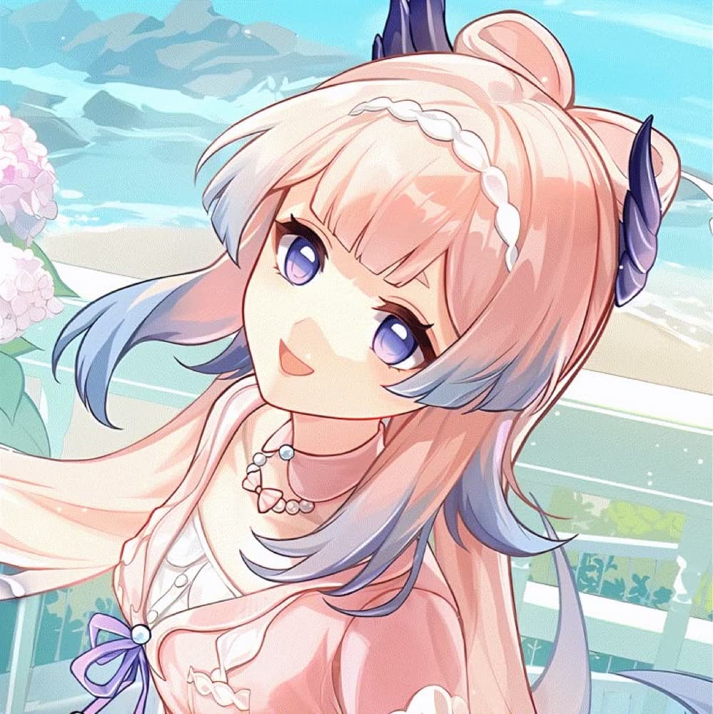 Kokomi - Genshin Impact cosplay photoshoot cover