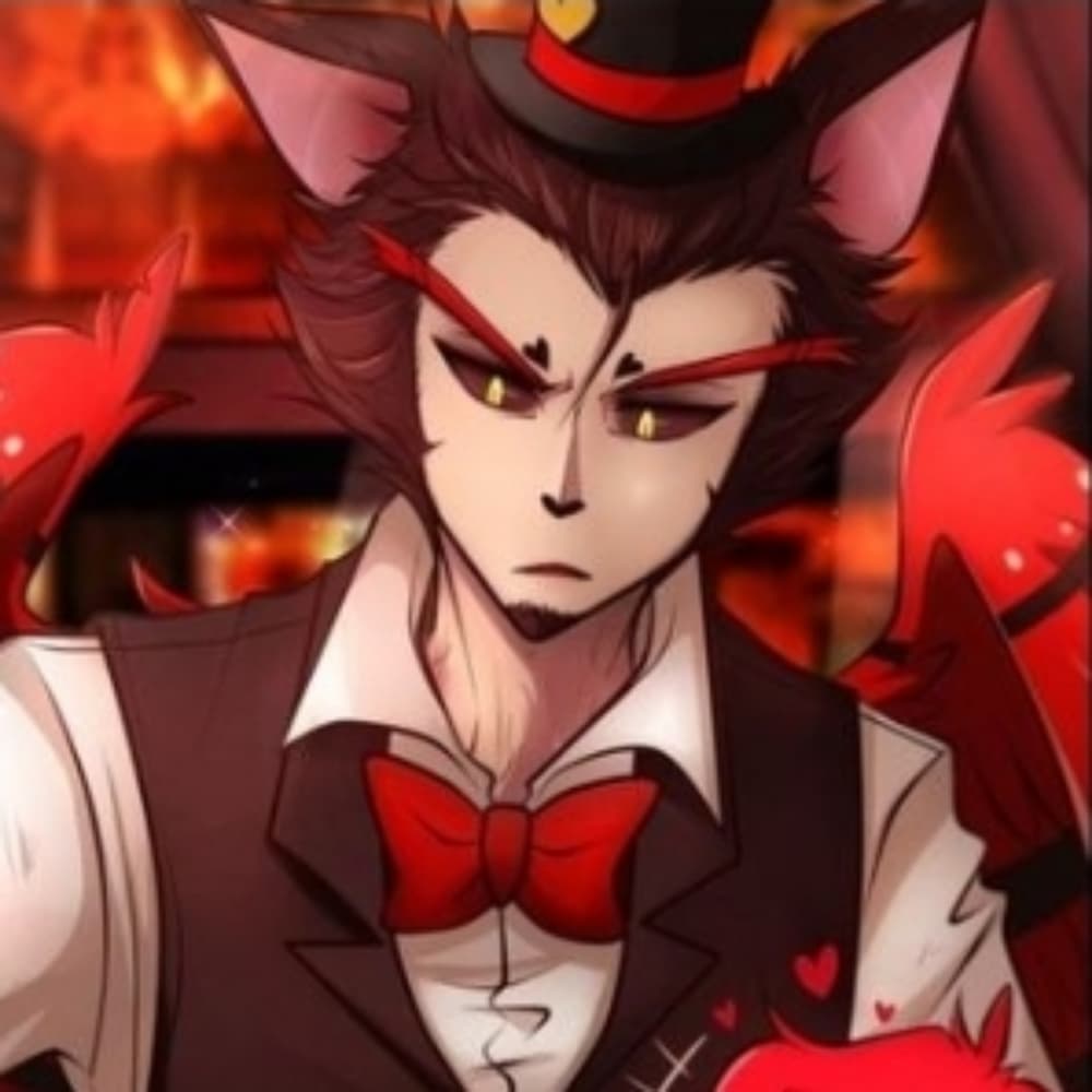 Husk - Hazbin Hotel cosplay photoshoot cover