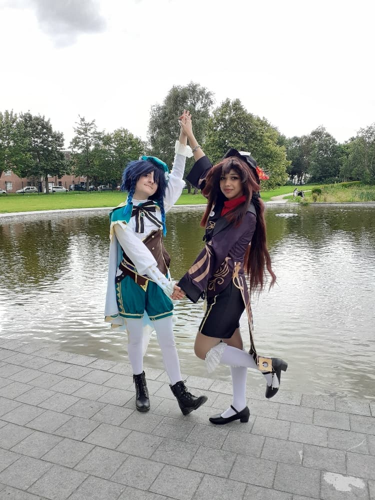 Venti & Hu Tao - Photo 1