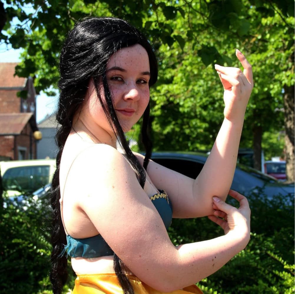 Jasmine - Aladdin cosplay photoshoot cover