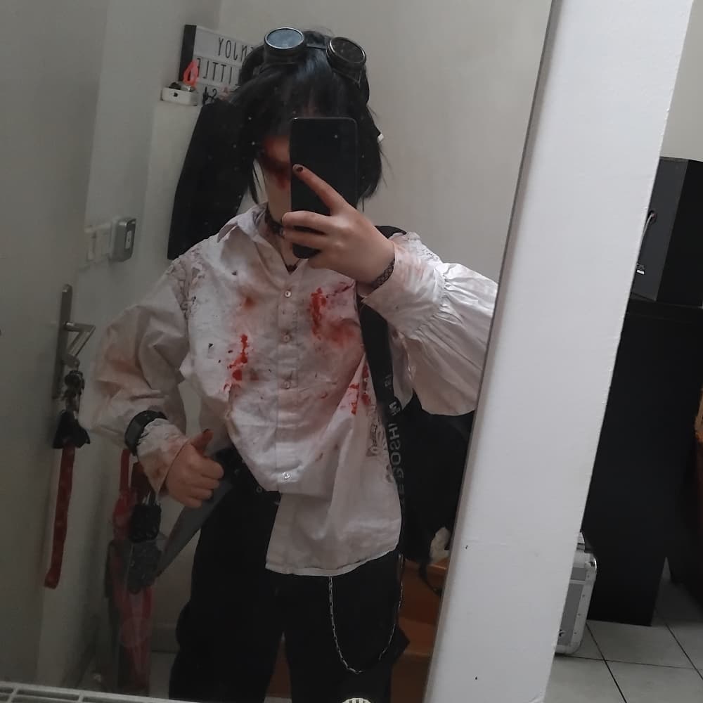 Jeff The Killer - Creepypasta cosplay photoshoot cover