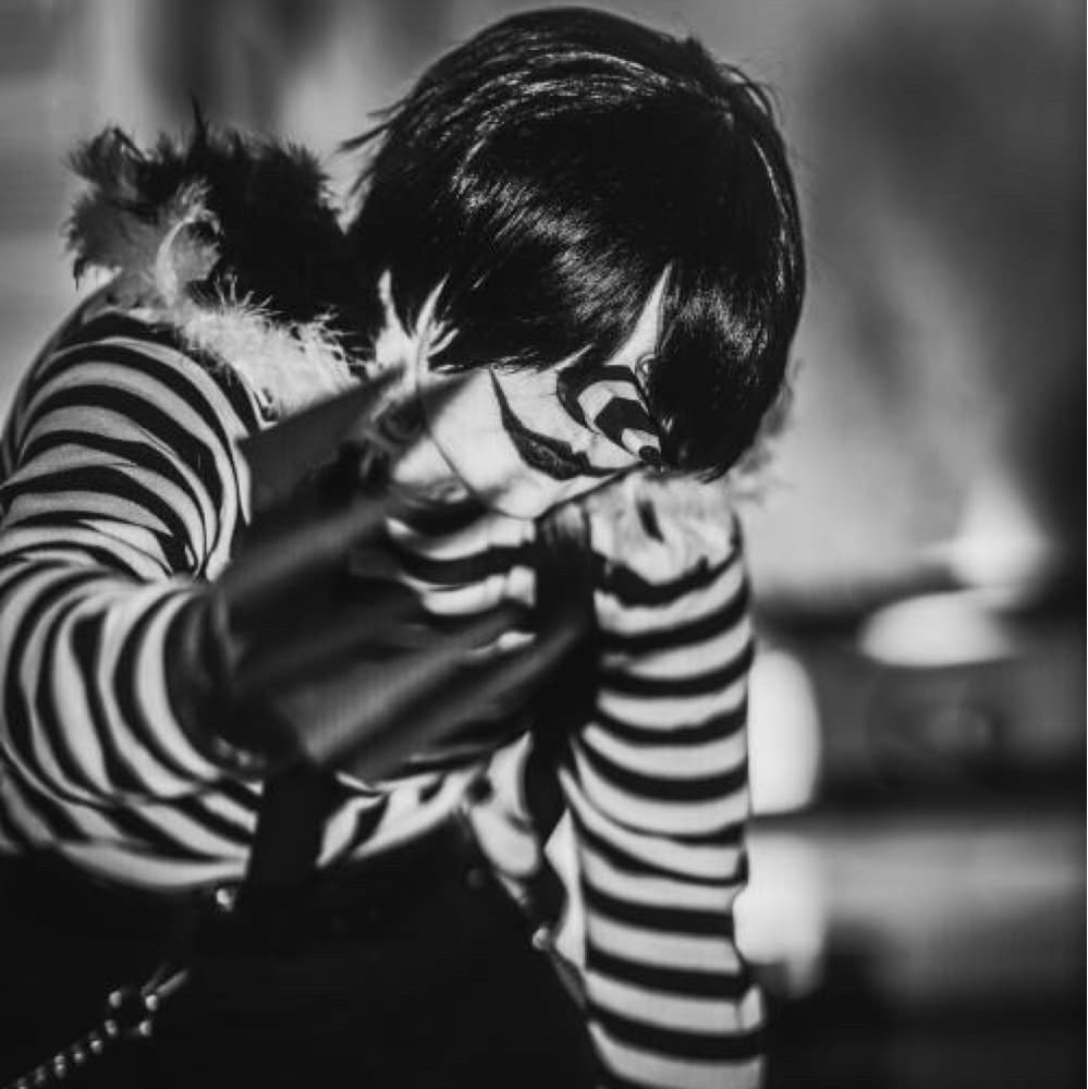 Laughing Jack - Creepypasta cosplay photoshoot cover